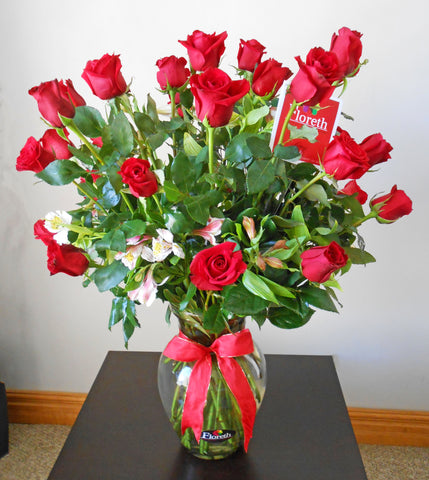 Floreth - GRAN Detalle de 36 rosas