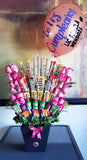 Floreth - Dulce Amor Premium Pink con Globo personalizado